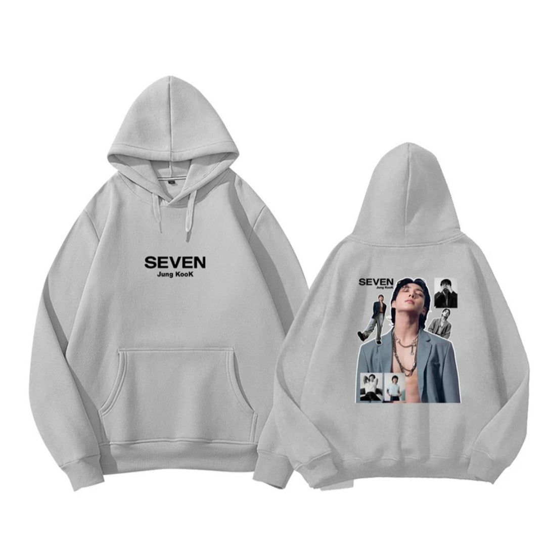 JUNGKOOK HOODIE SEVEN (various colors)