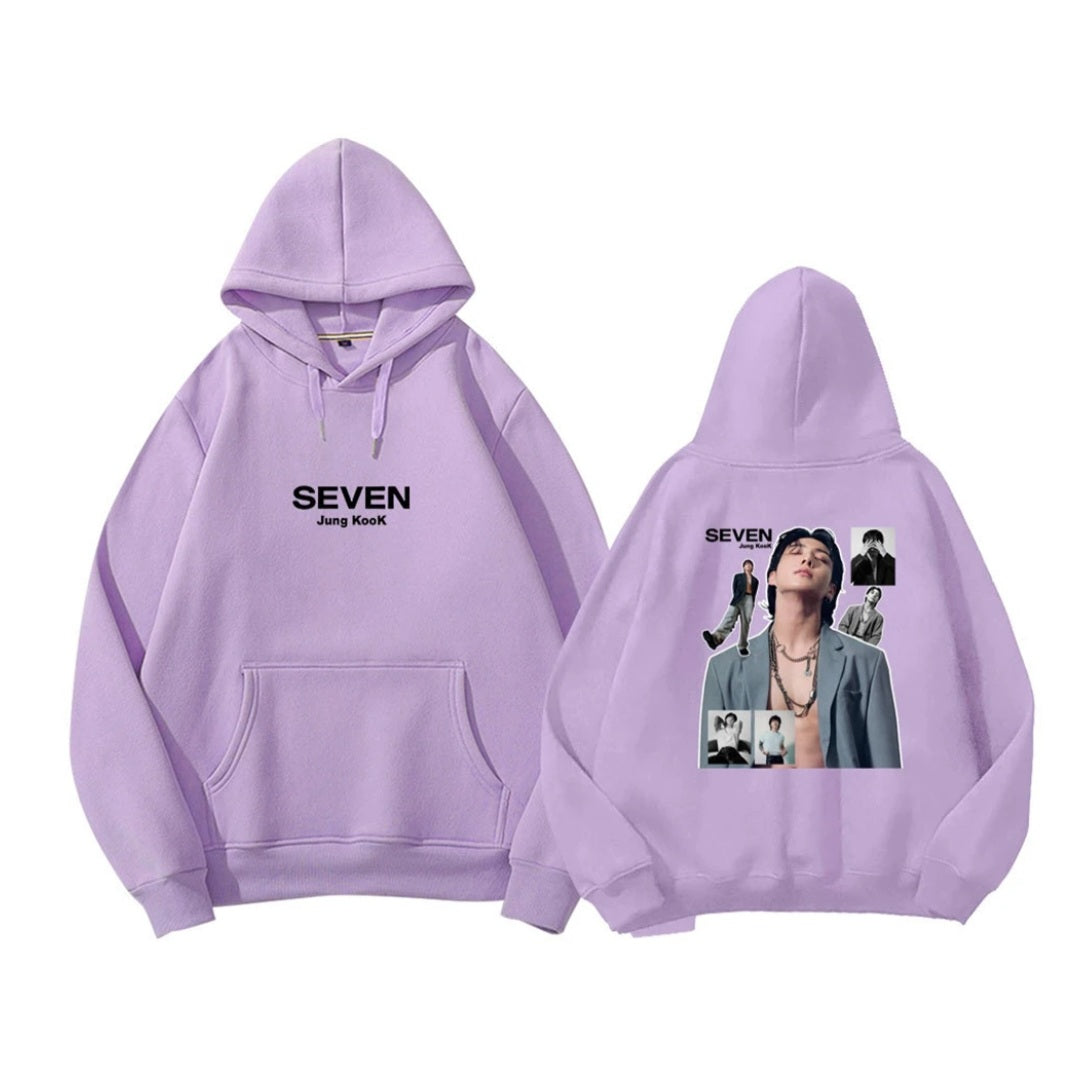 JUNGKOOK HOODIE SEVEN (various colors)