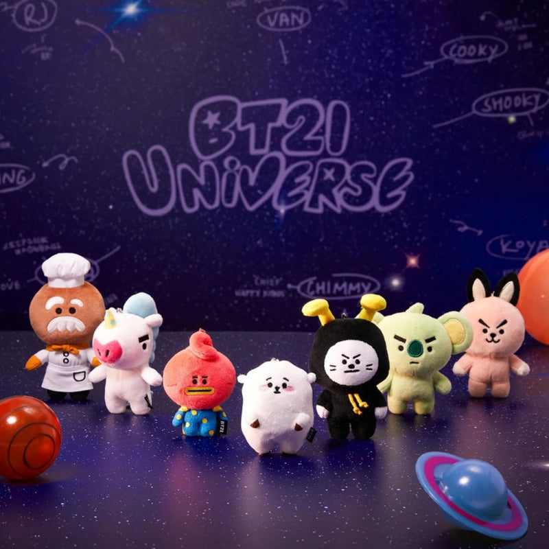 BT21 UNIVERSE EDICIÓN ESPECIAL BOLSO CHARM MUÑECAS