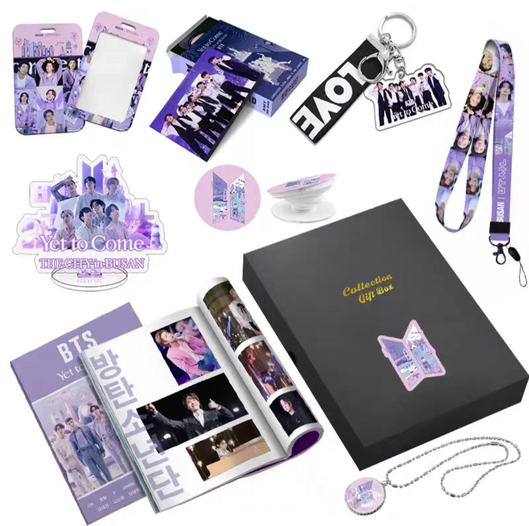 KIT WITH PHOTOBOOK, PHOTOCARDS, NECKLACE, POP SOCKET AND + ITEMS (VARIOUS GROUPS!✨)