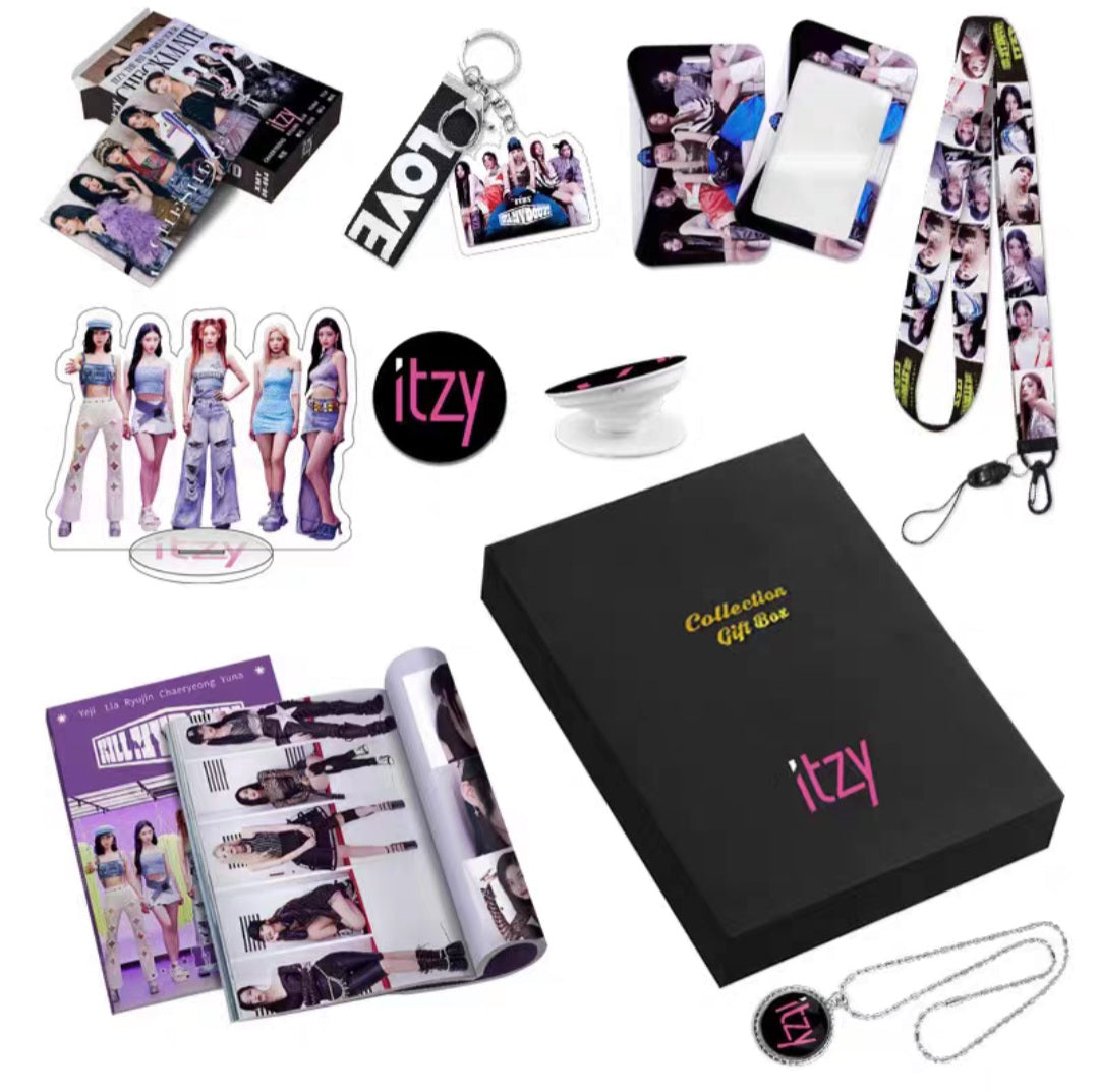 KIT WITH PHOTOBOOK, PHOTOCARDS, NECKLACE, POP SOCKET AND + ITEMS (VARIOUS GROUPS!✨)