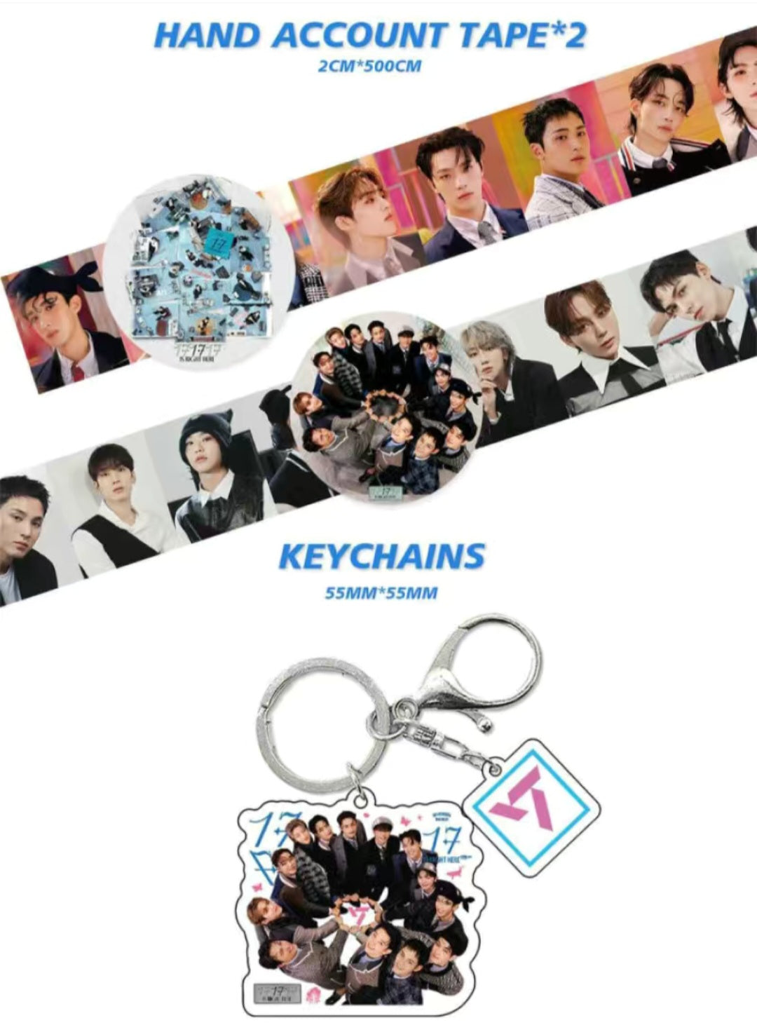 SEVENTEEN MERCH “17 Is Right Here” BOX 162 PIECES (GIFT BOX WITH
