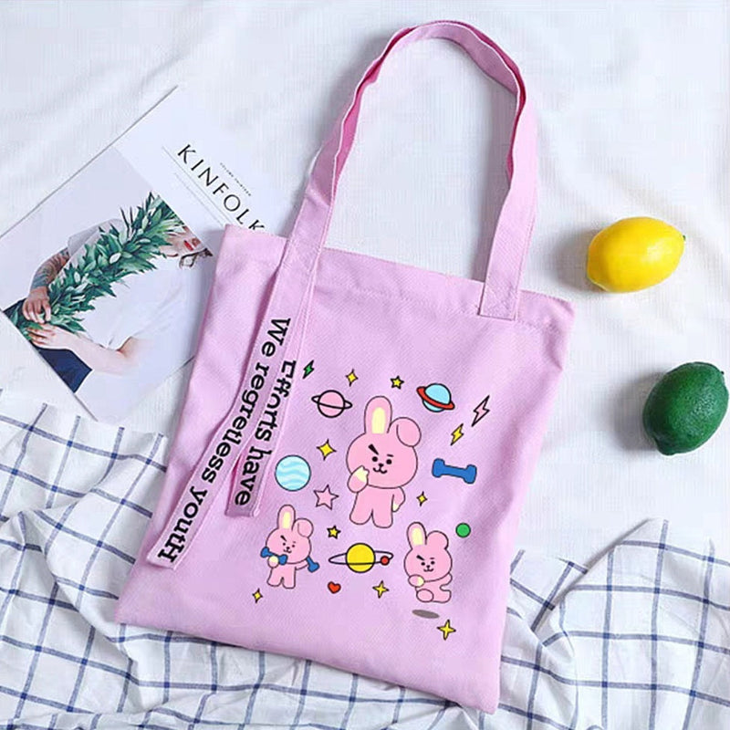 ECOBAGS WITH ZIPPER BT21