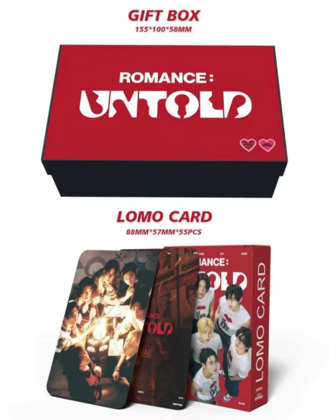 KIT ROMANCE ENHYPEN: UNTOLD 161 PIEZAS (¡CAJA DE REGALO CON VARIOS ARTÍCULOS!✨)