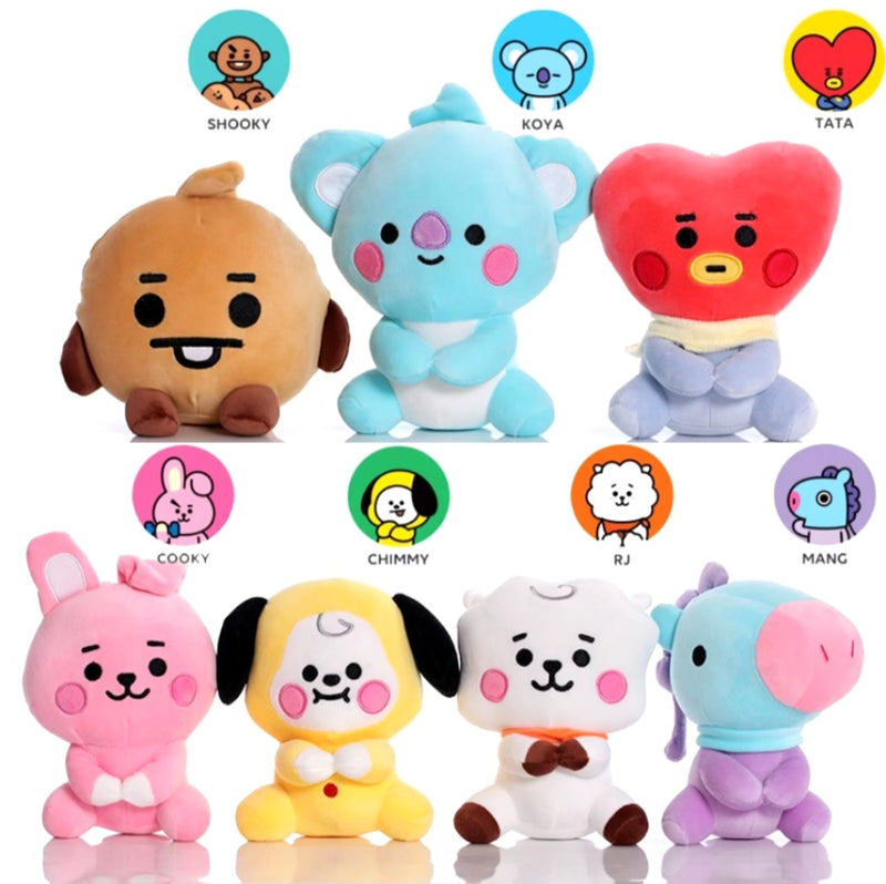 PELUCHE BT21 VERSIÓN BEBÉ