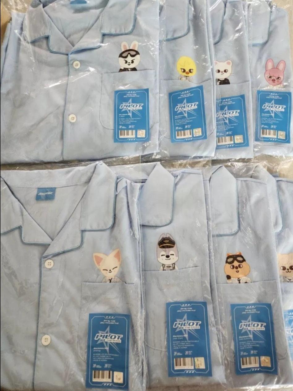 PIJAMAS STRAY KIDS SKZOO PILOT (disponibles de todos los personajes)