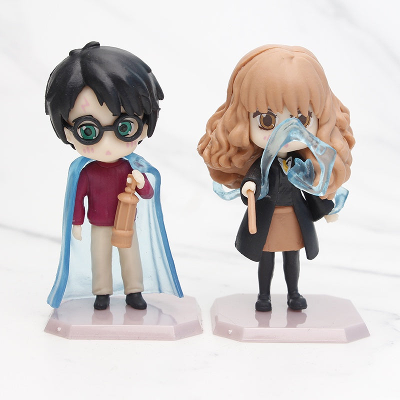 KIT FIGURAS DE ACCIÓN HARRY POTTER 6 PIEZAS