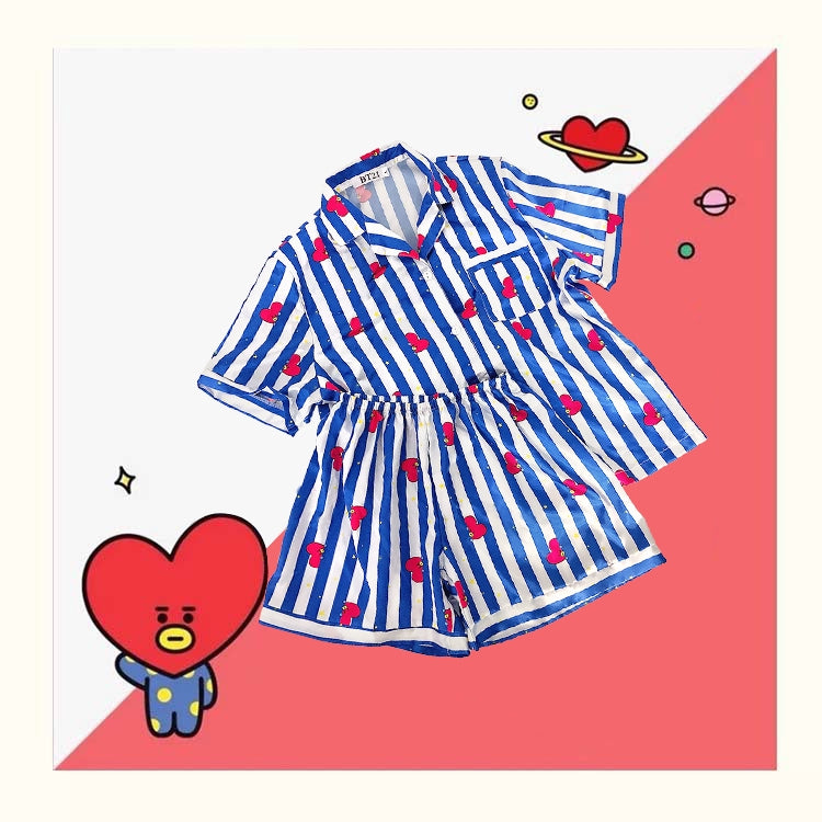 PIJAMA DE VERANO BT21 BTS (todos los personajes)