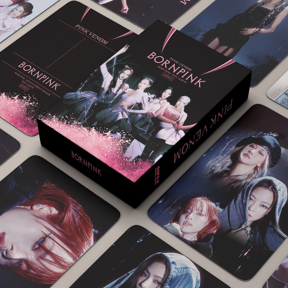 KIT C/ 55 PHOTOCARDS BLACKPINK BORN PINK