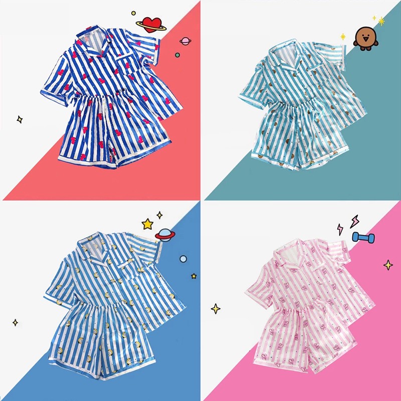 PIJAMA DE VERANO BT21 BTS (todos los personajes)