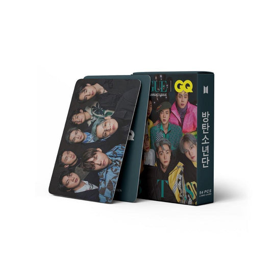 KIT CON 54 FOTOCARDS BTS VOGUE GQ ESSAY 2022