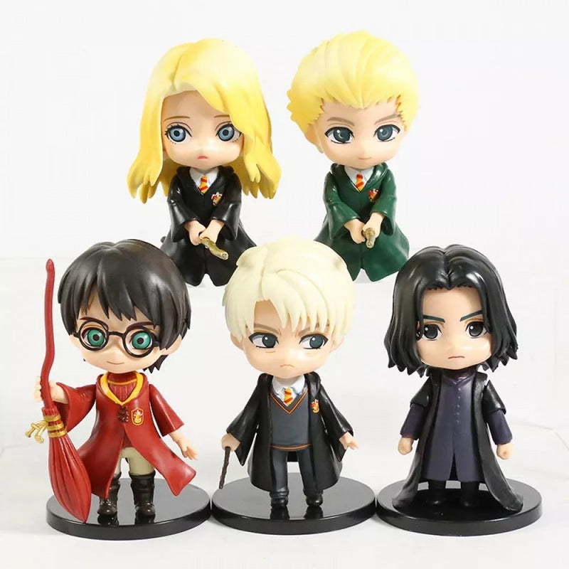 KIT FIGURAS DE ACCIÓN HARRY POTTER 5 PIEZAS