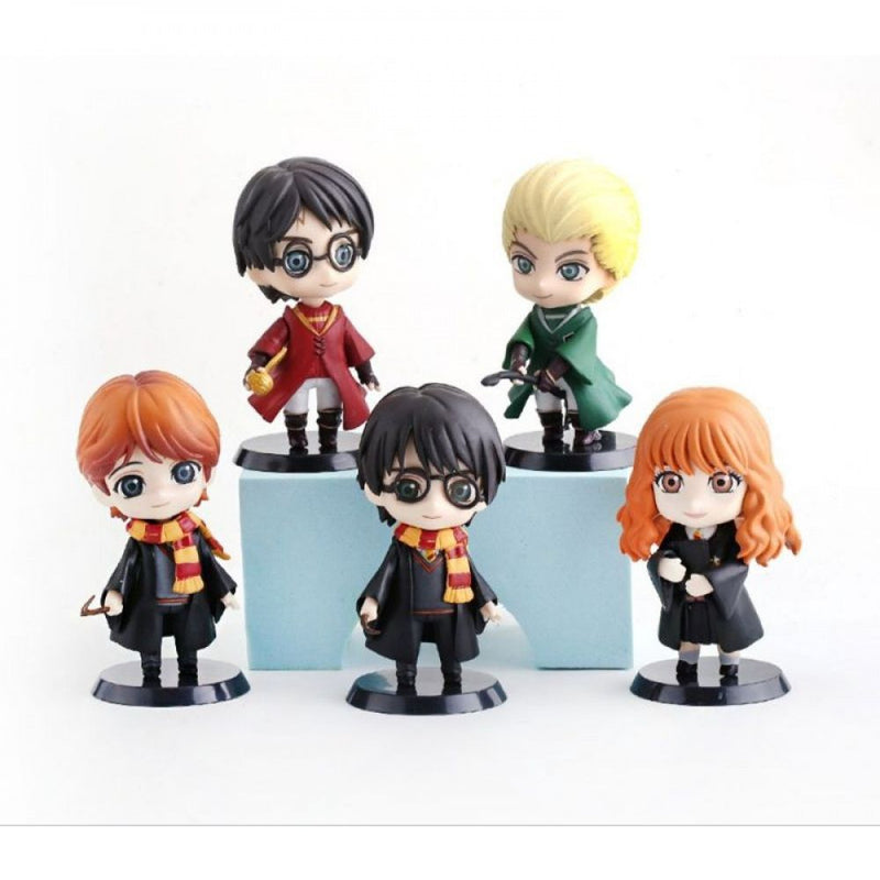 KIT FIGURAS DE ACCIÓN HARRY POTTER 5 PIEZAS