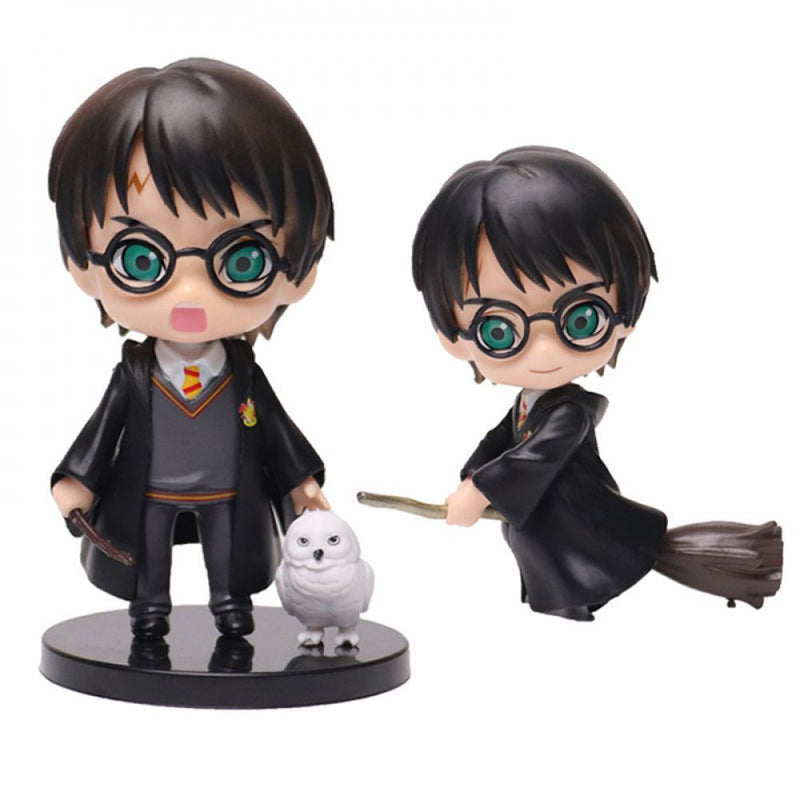 KIT FIGURAS DE ACCIÓN HARRY POTTER 6 PIEZAS