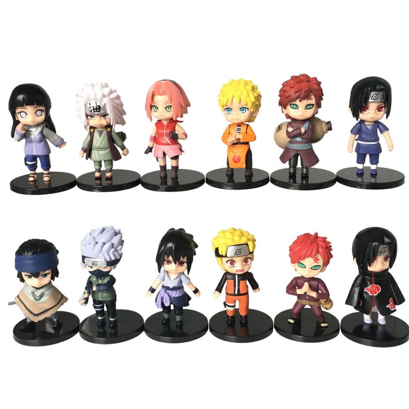 NARUTO ACTION FIGURES KIT 12 PIECES