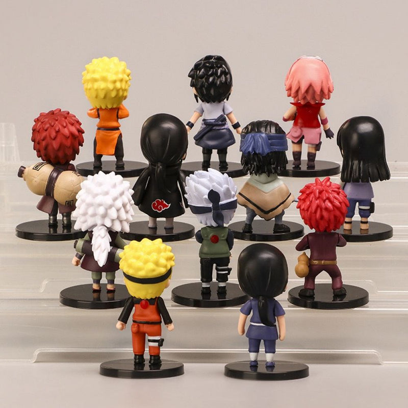 NARUTO ACTION FIGURES KIT 12 PIECES