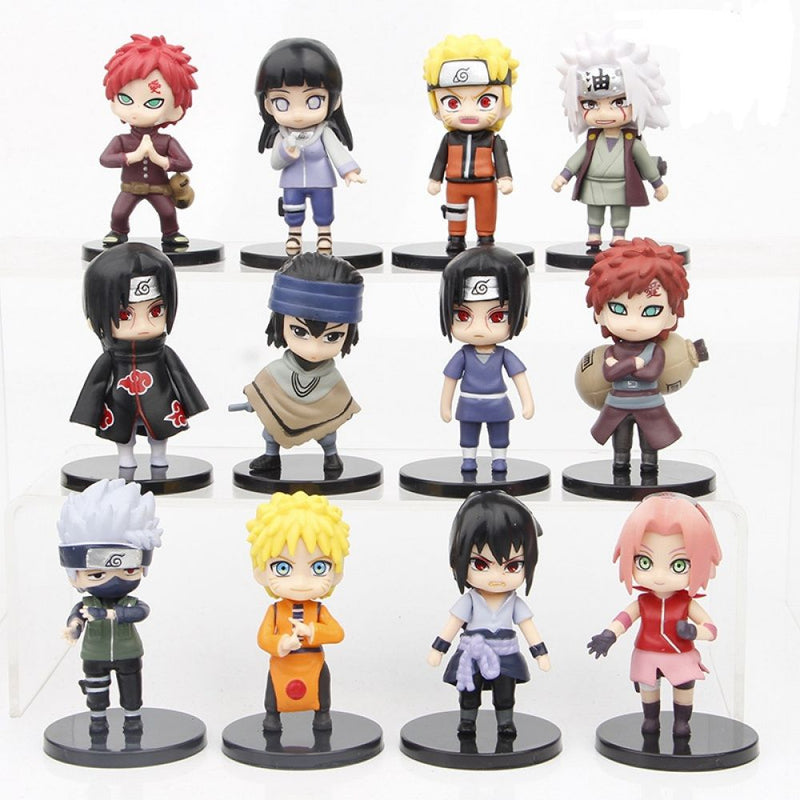 NARUTO ACTION FIGURES KIT 12 PIECES