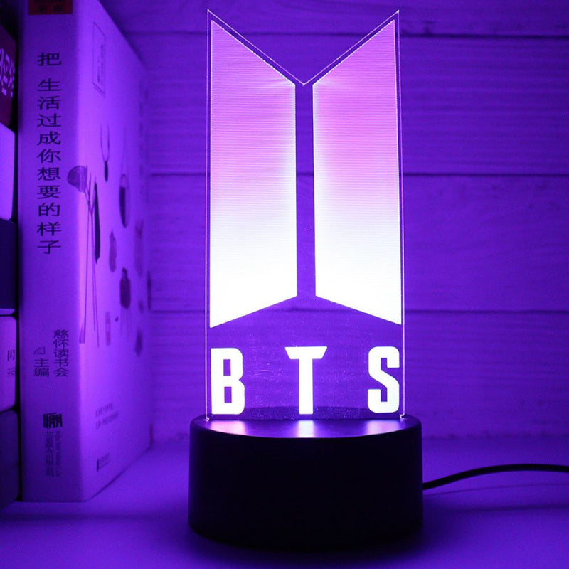 BTS LED LIGHT CHANGES COLOR (16 COLORS) WITH REMOTE CONTROL