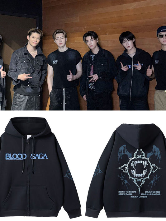 ENHYPEN HOODIE BLOOD SAGA TOUR 2026