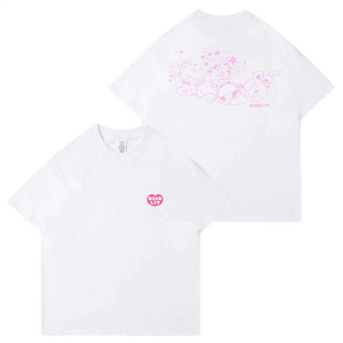 ILLIT DEARLIT T SHIRT 100% COTTON