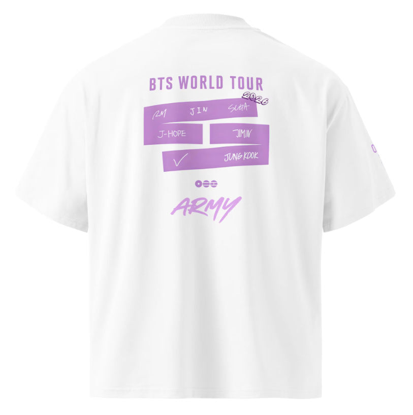 BTS WORLD TOUR ARIRANG T-SHIRT 100% COTTON – PLANET STORE