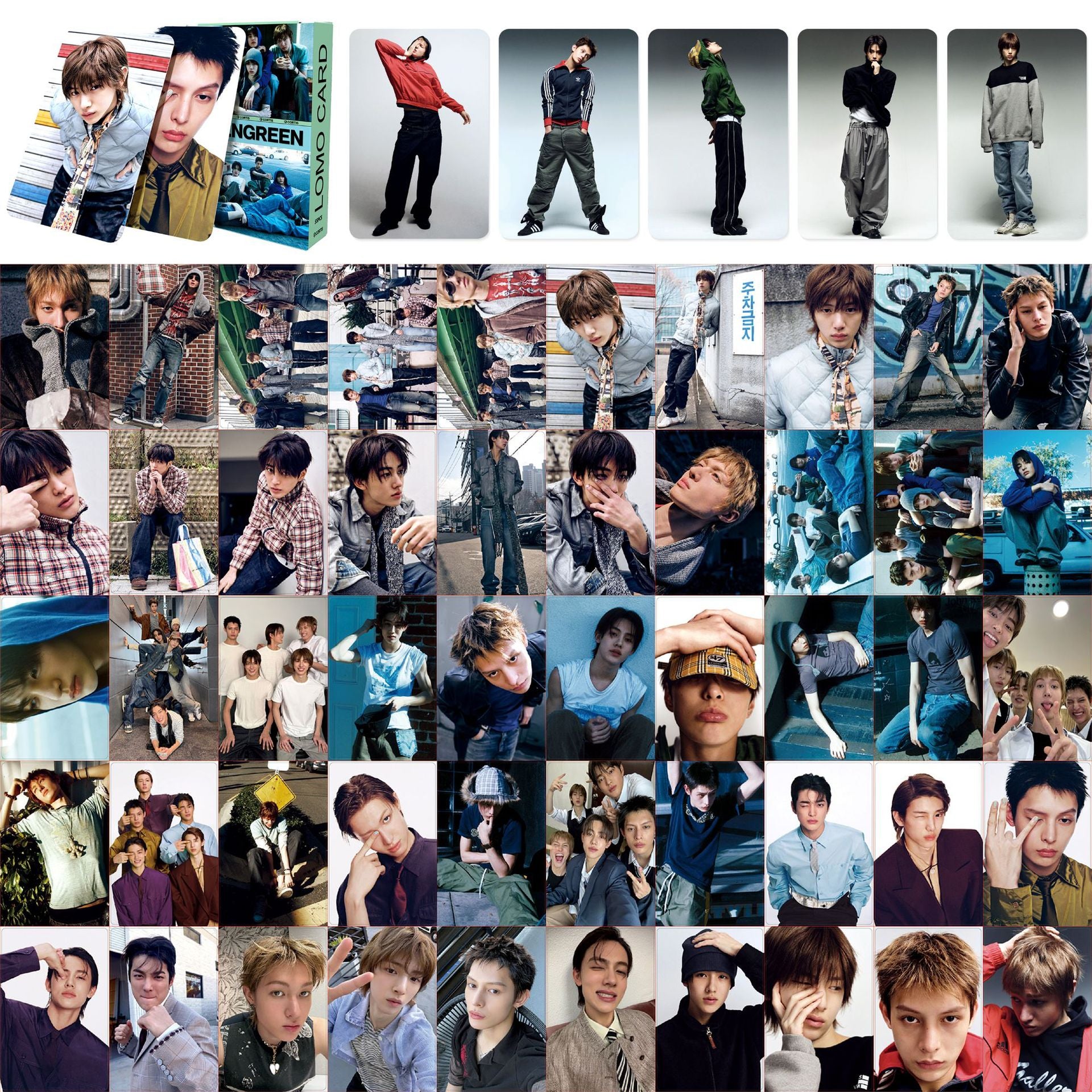 CORTIS GREENGREEN PHOTOCARDS 55 PCS – PLANET STORE