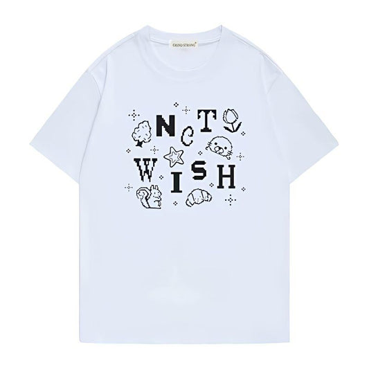NCT WISH T SHIRT 100% COTTON