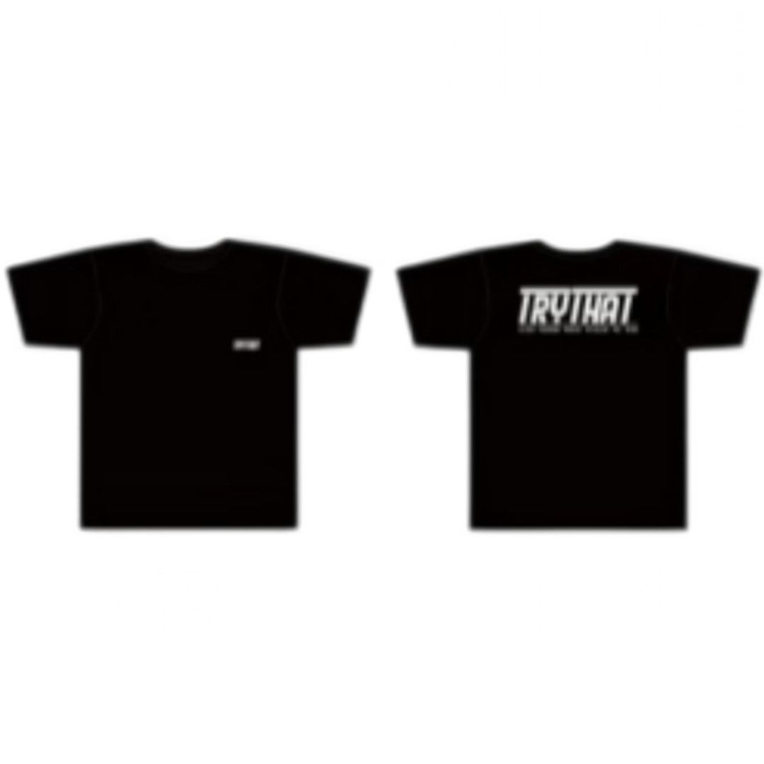 TRYTHAT T SHIRT 100% COTTON (White and Black)