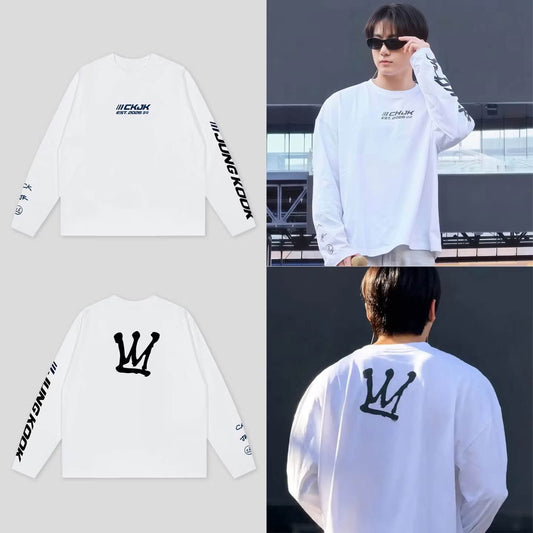 BTS JUNGKOOK CK LONG SLEEVE 100% COTTON