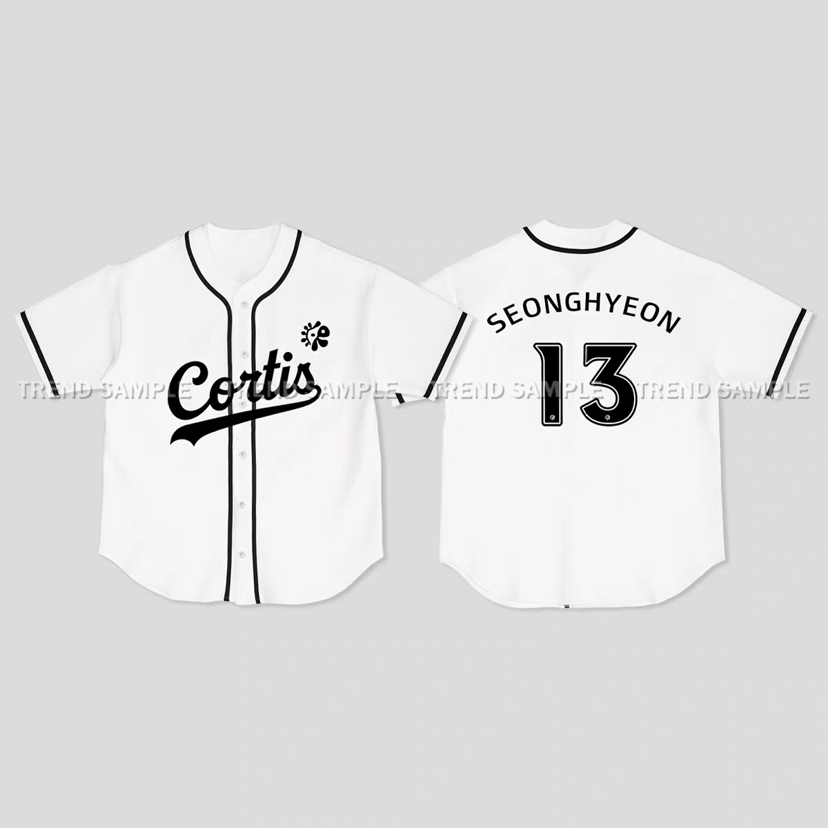CORTIS TRIKOT (weiß und schwarz)