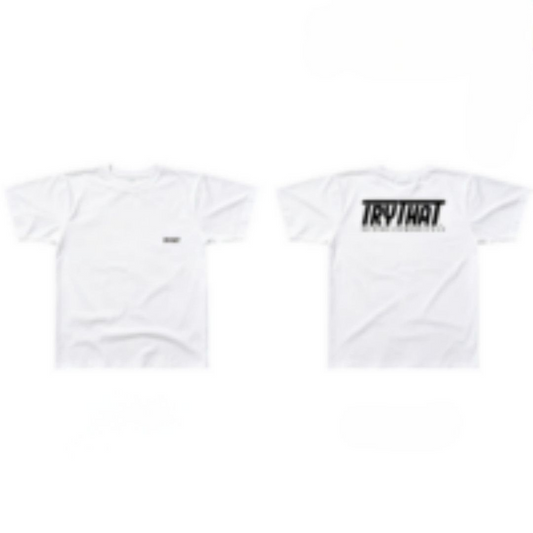 TRYTHAT T SHIRT 100% COTTON (White and Black)
