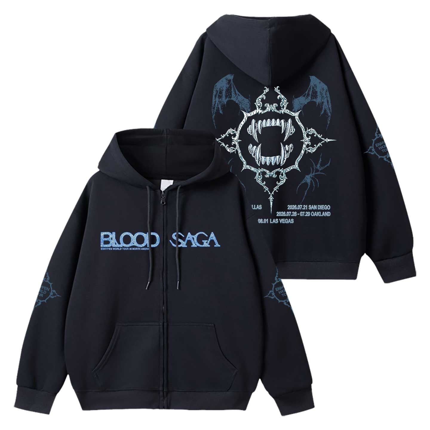 ENHYPEN HOODIE BLOOD SAGA TOUR 2026
