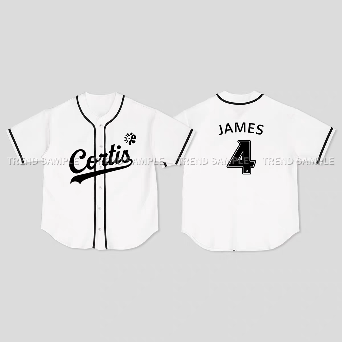 CORTIS TRIKOT (weiß und schwarz)