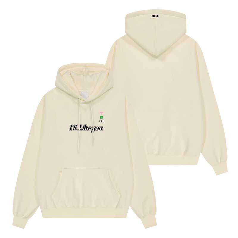 ILLIT I'll Like You パーカー Hoodie MD Mサイズ ILLIT - [I'LL LIKE YOU] HOODIE – kpopalbums.com