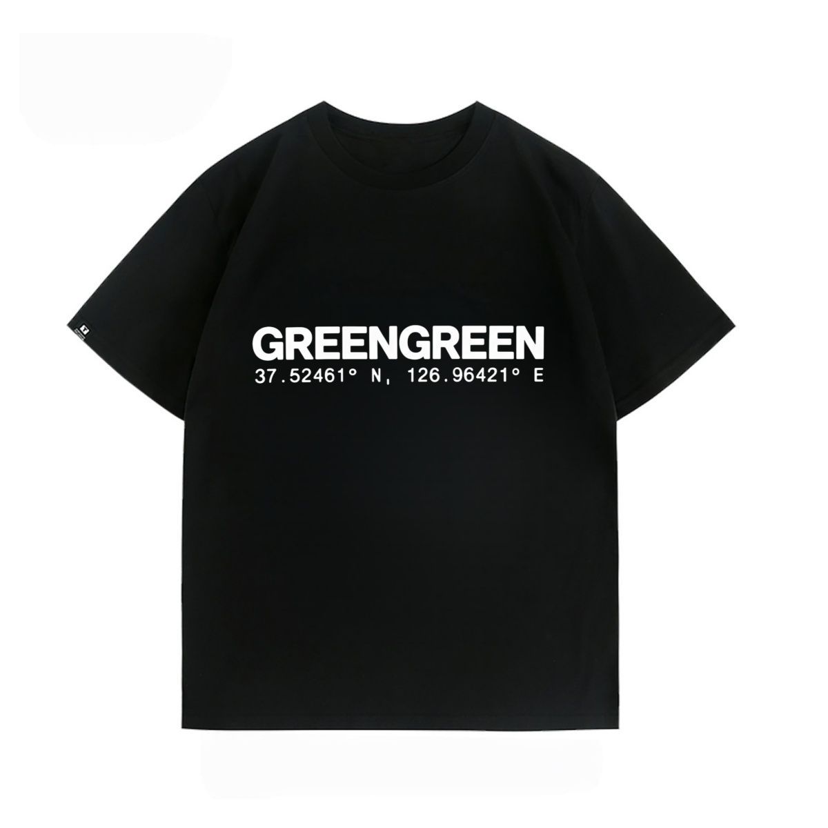 CORTIS STUDIO T SHIRT GREENGREEN 100% COTTON – PLANET STORE