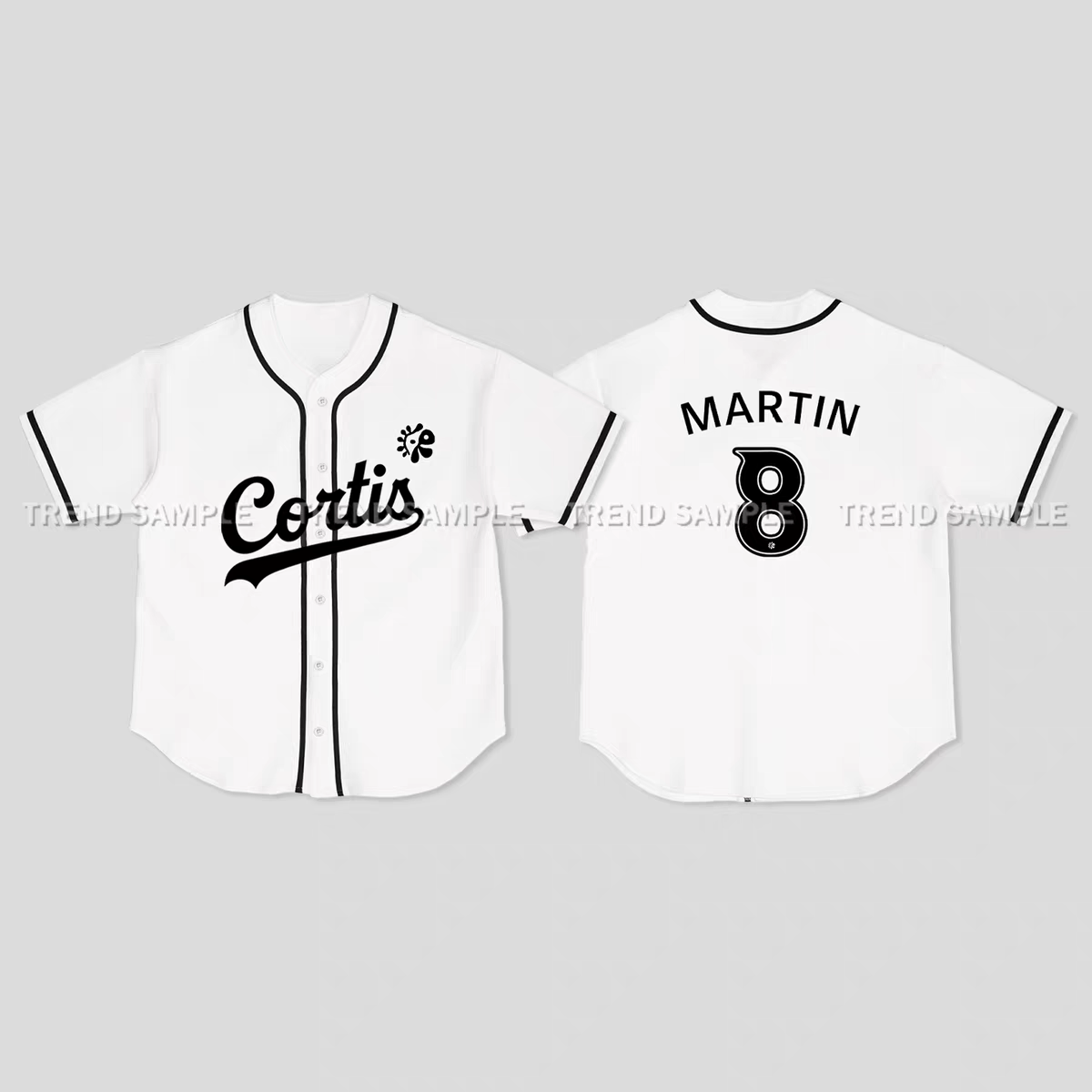 CORTIS TRIKOT (weiß und schwarz)