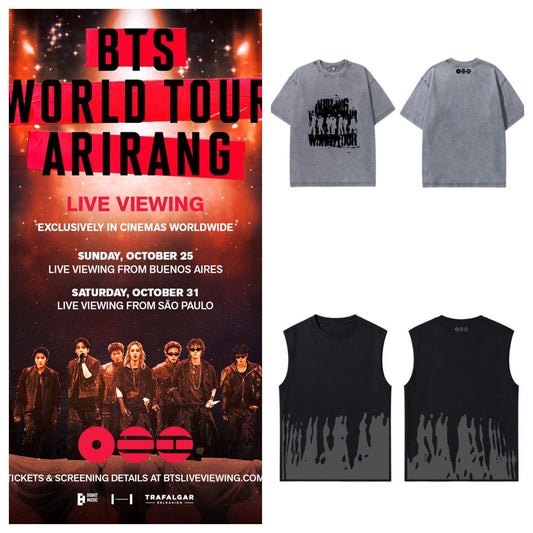 BTS ARIRANG 2nd Drop T-SHIRTS 100% COTTON