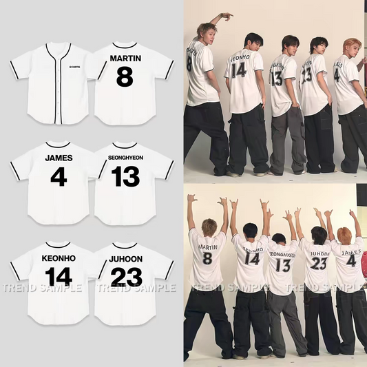 CORTIS JERSEY (white and black)