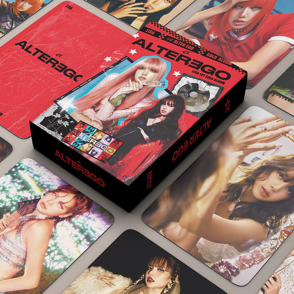 LISA ALTER EGO PHOTOCARDS 55 PCS