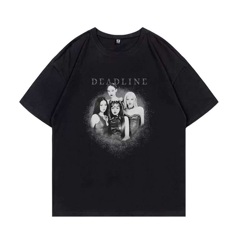 BLACKPINK DEADLINE T-SHIRT 100% COTTON – PLANET STORE