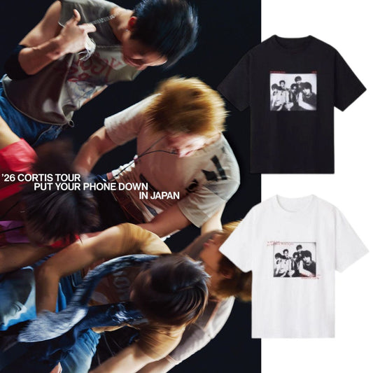 CORTIS T SHIRTS TOUR PUT YOUR PHONE DOWN 2026 100% COTTON