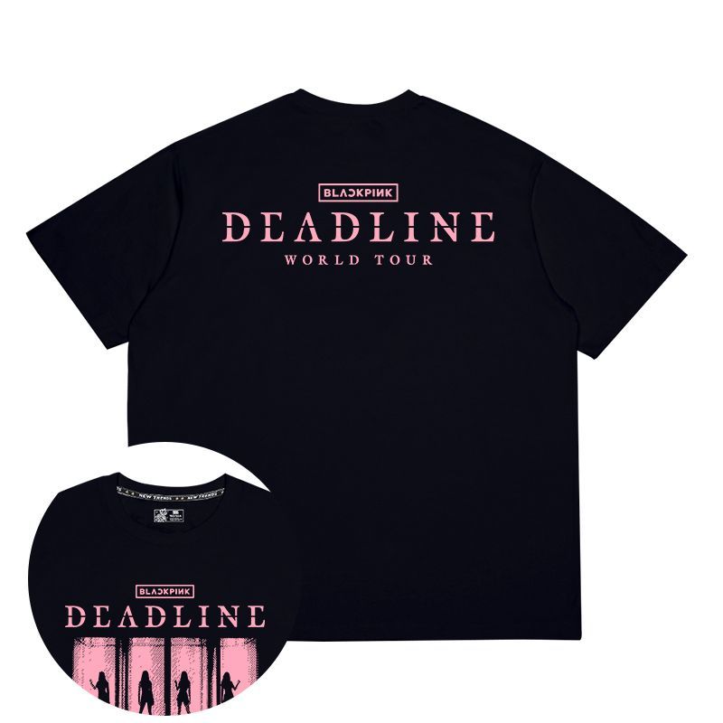 BLACKPINK DEADLINE T-SHIRTS 100% COTTON – PLANET STORE
