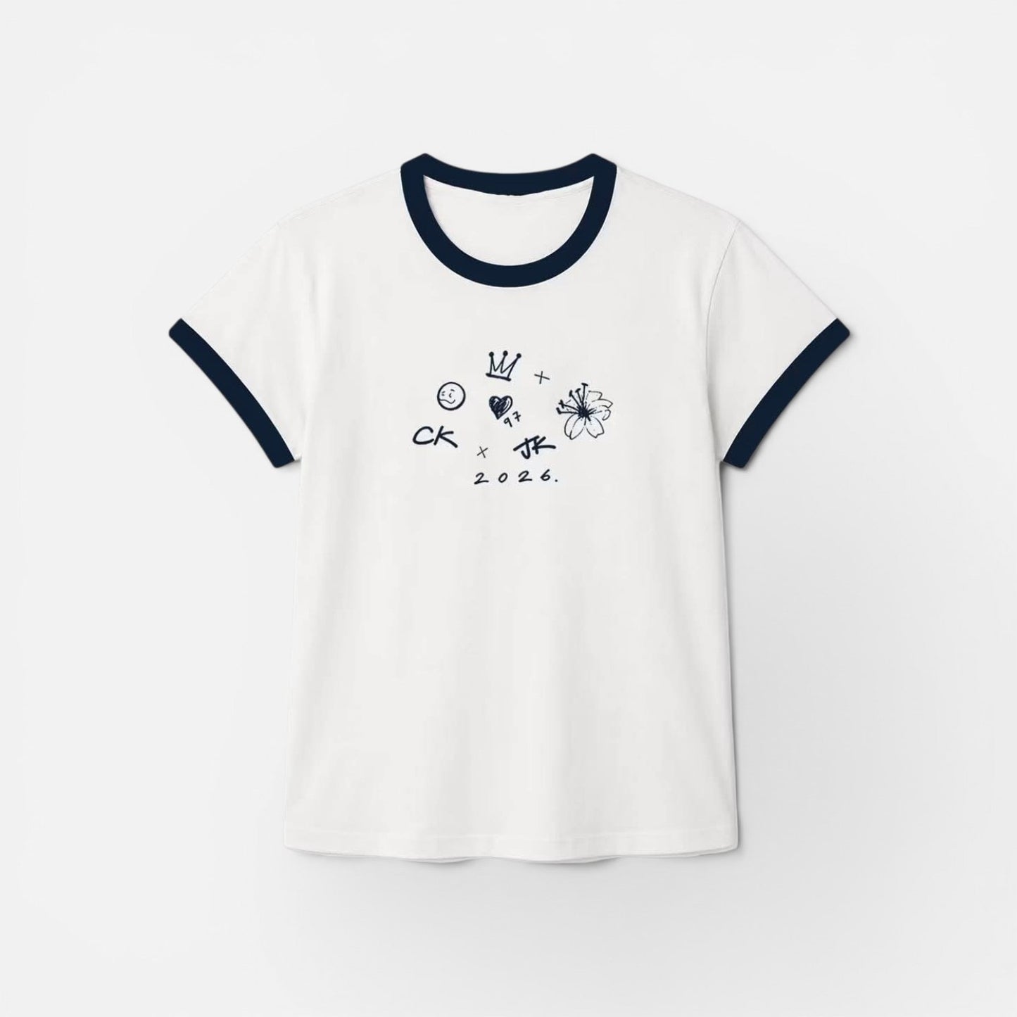 BTS JUNGKOOK CK T-SHIRTS 100% COTTON