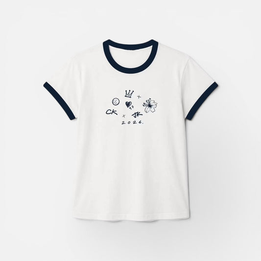 BTS JUNGKOOK CK T-SHIRTS 100% COTTON