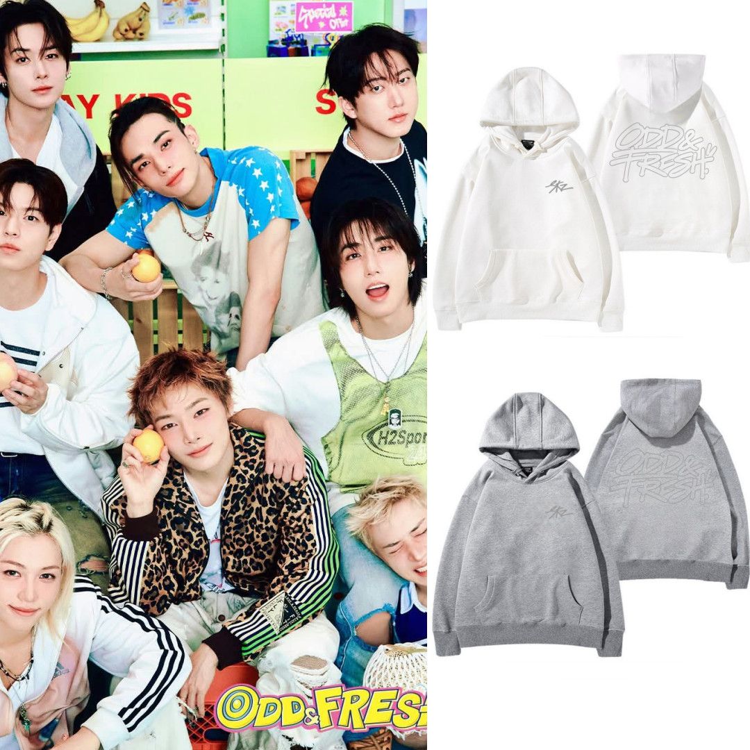 STRAY KIDS ODD & FRESH HOODIES