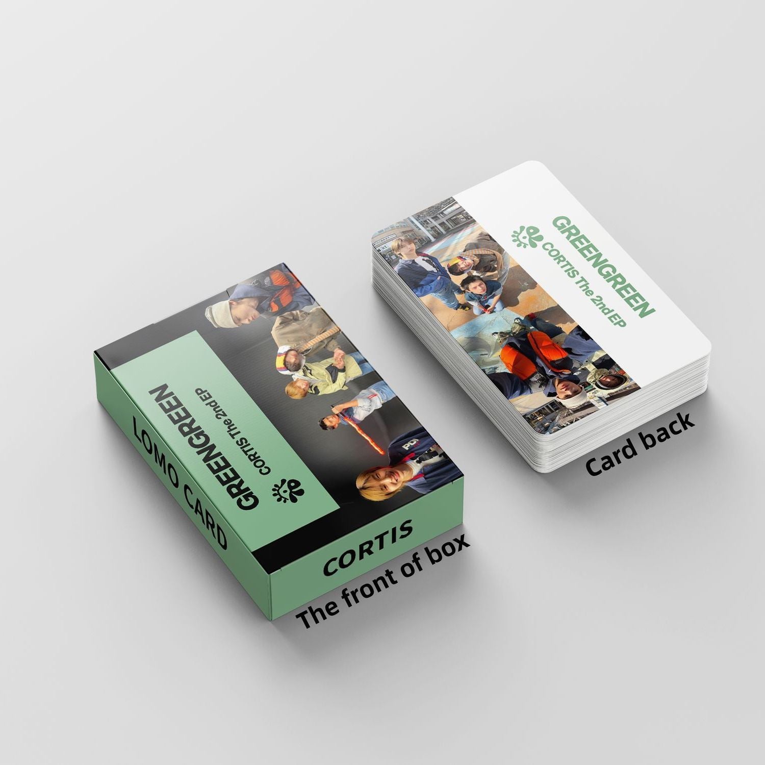 CORTIS GREENGREEN PHOTOCARDS 55 PCS – PLANET STORE