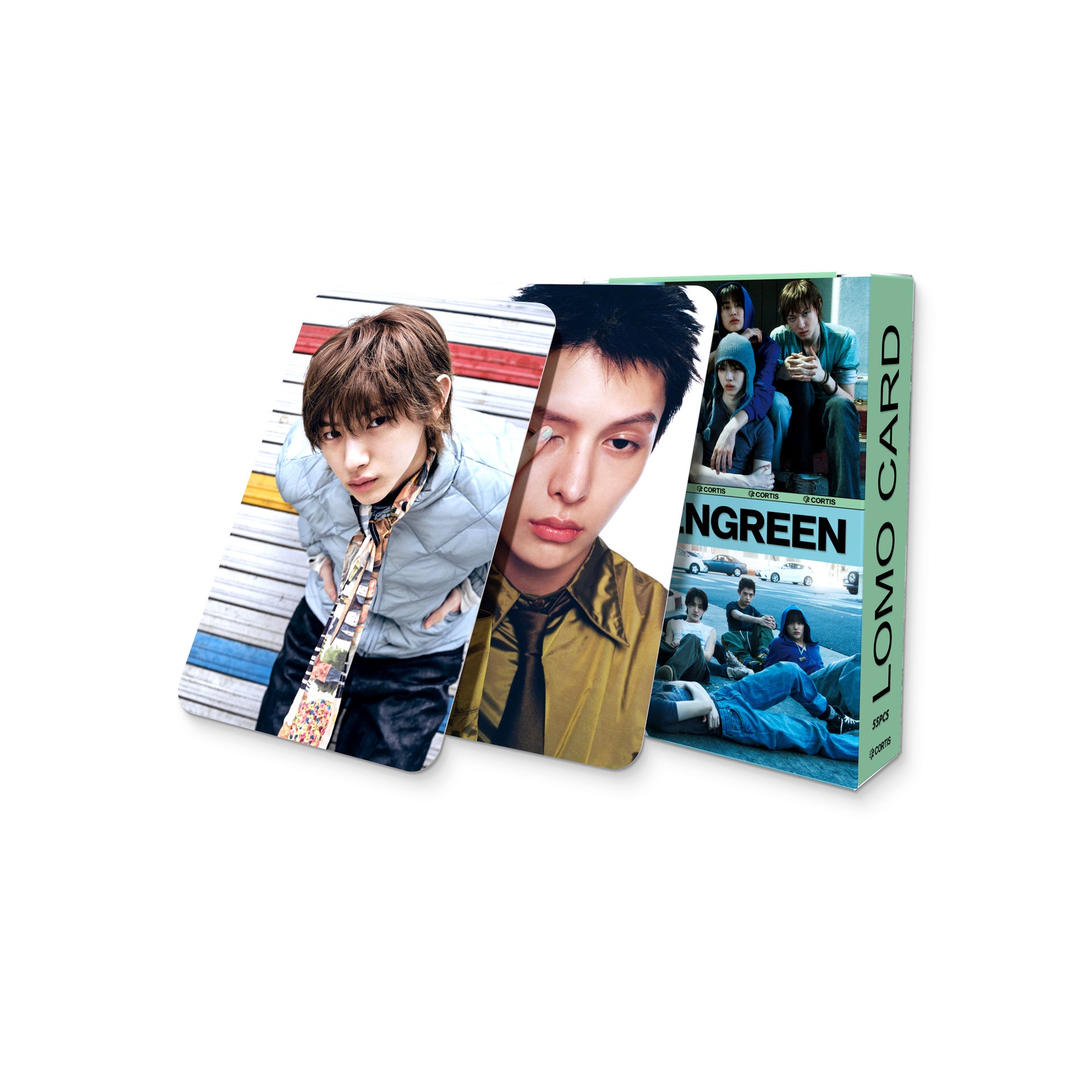 CORTIS GREENGREEN PHOTOCARDS 55 PCS – PLANET STORE