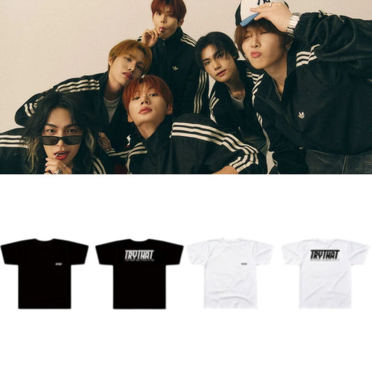 TRYTHAT T SHIRT 100% COTTON (White and Black)