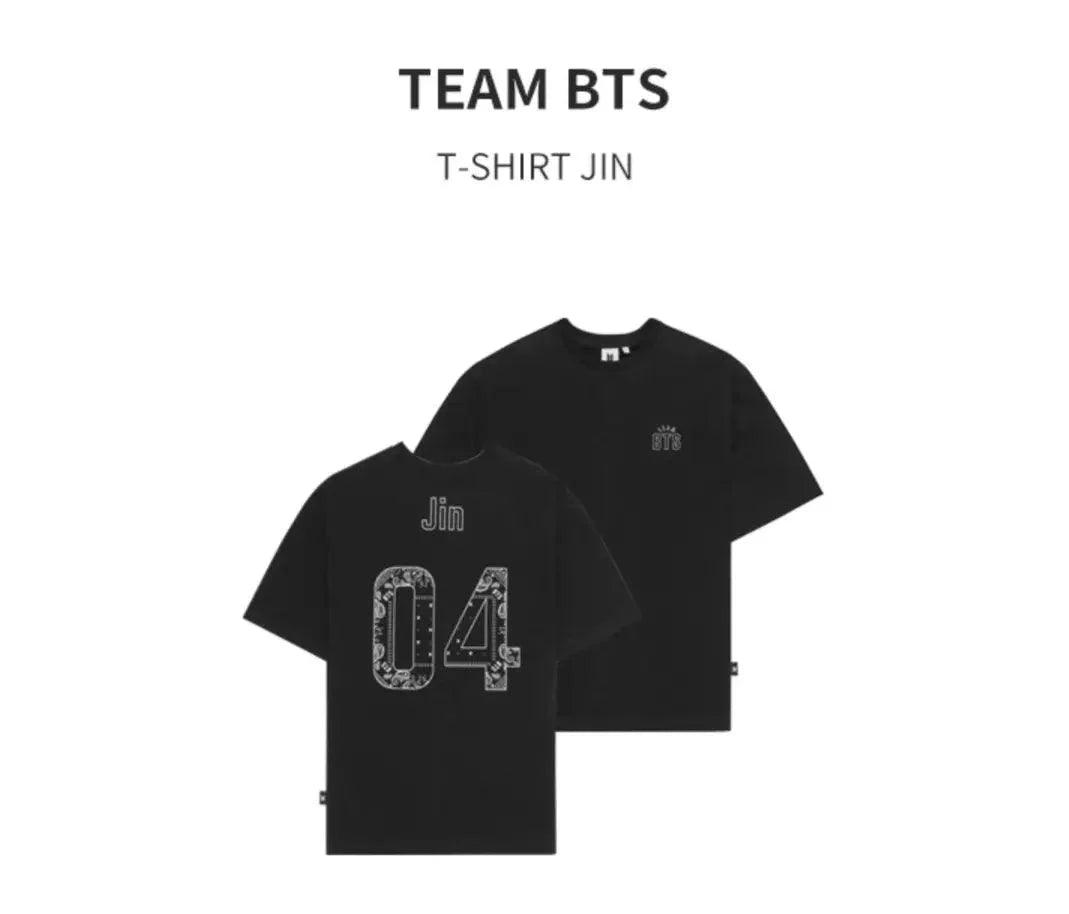 CAMISETAS EQUIPO BTS 100% ALGODÓN