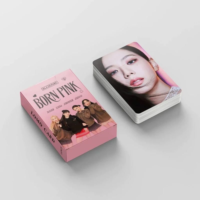 KIT CON 55 FOTOTARJETAS BLACKPINK BORN PINK